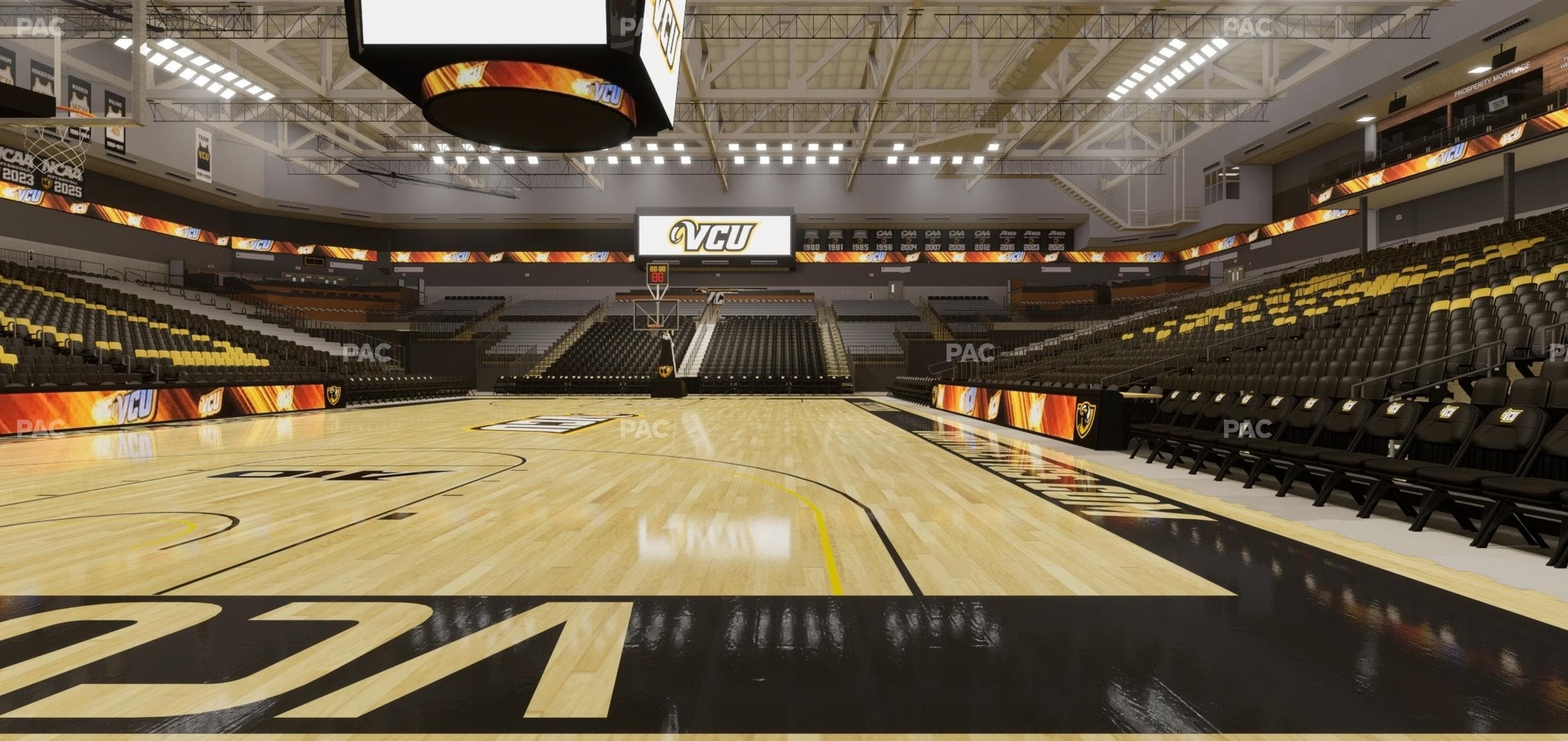 Stuart C. Siegel Center - Section Floor 14 Seat View
