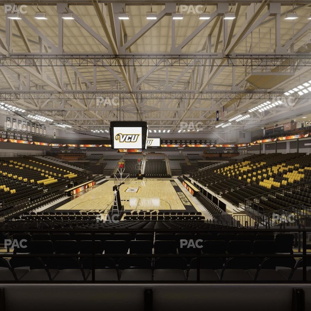 Stuart C. Siegel Center - Section Floor 14 Seat View