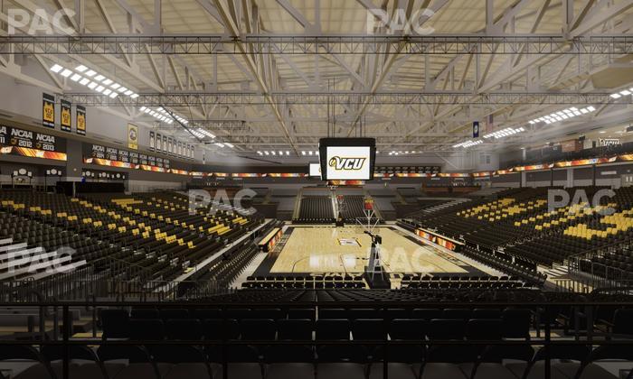 Stuart C. Siegel Center - Section Floor 15 Seat View