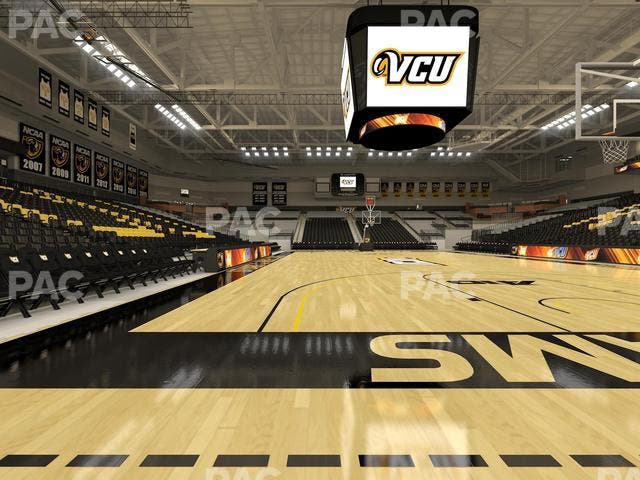Stuart C. Siegel Center - Section Floor 15 Seat View