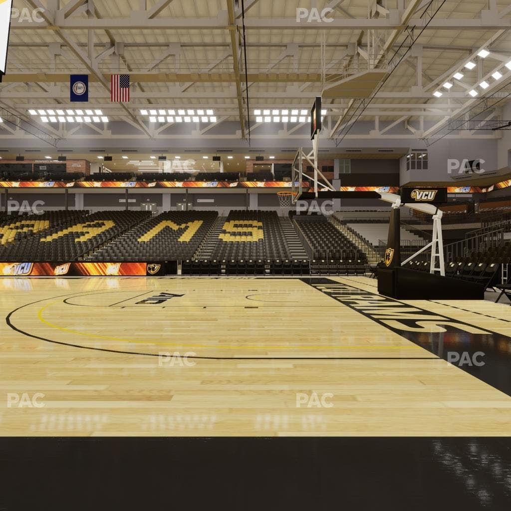 Stuart C. Siegel Center - Section Floor 23 Seat View