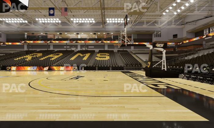Stuart C. Siegel Center - Section Floor 23 Seat View