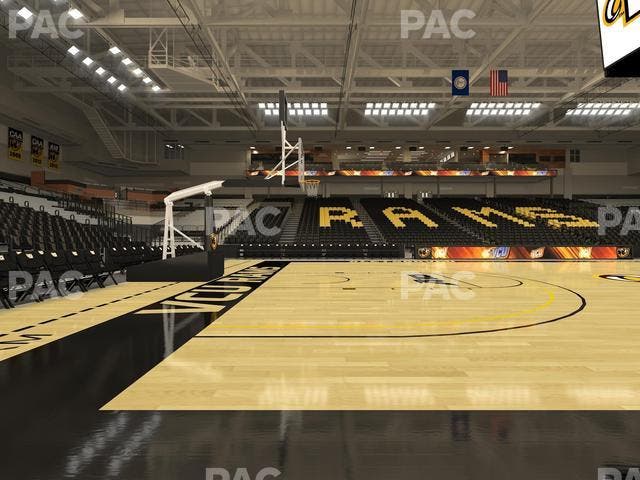 Stuart C. Siegel Center - Section Floor 25 Seat View