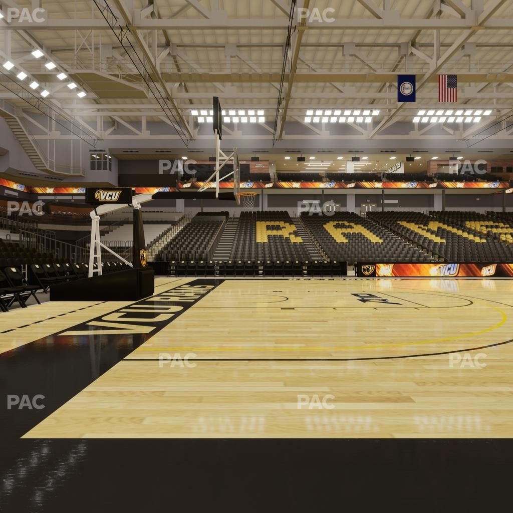 Stuart C. Siegel Center - Section Floor 25 Seat View