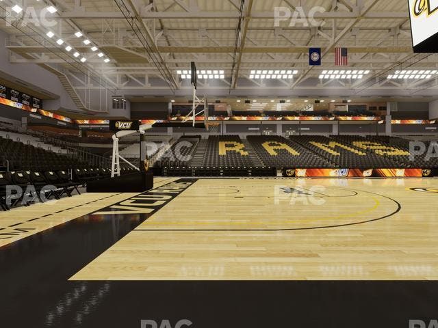 Stuart C. Siegel Center - Section Floor 25 Seat View