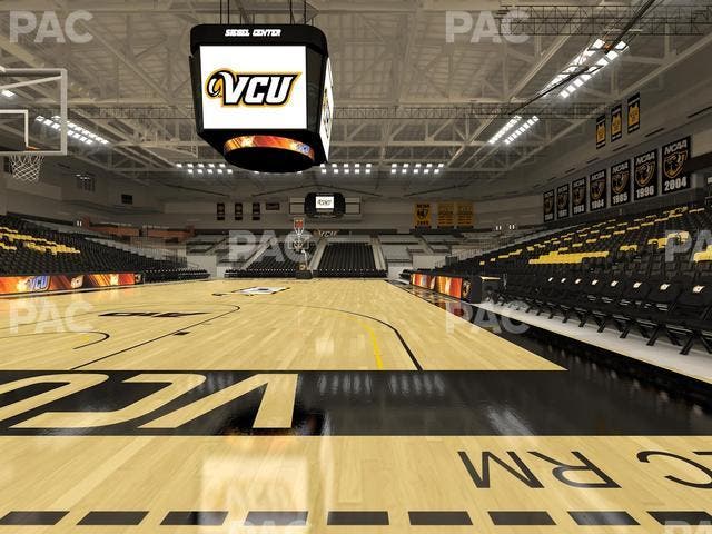 Stuart C. Siegel Center - Section Floor 33 Seat View