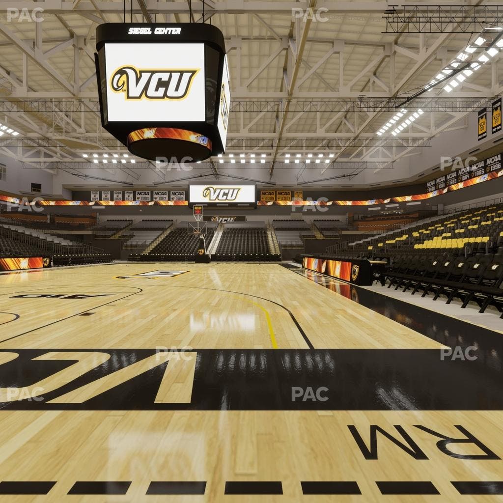 Stuart C. Siegel Center - Section Floor 33 Seat View