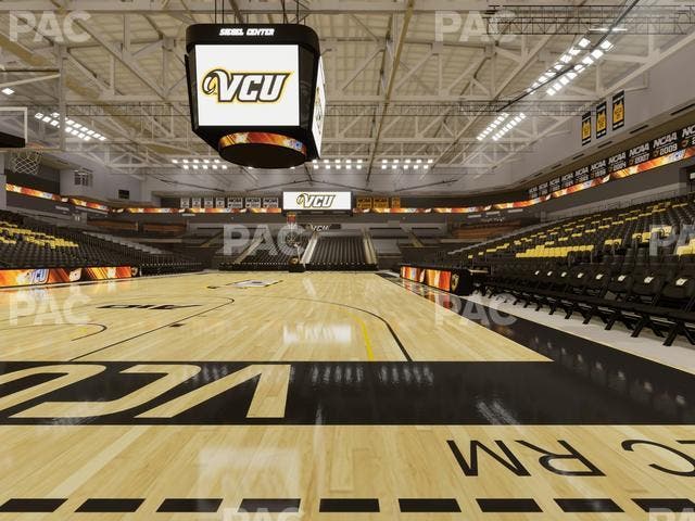 Stuart C. Siegel Center - Section Floor 33 Seat View