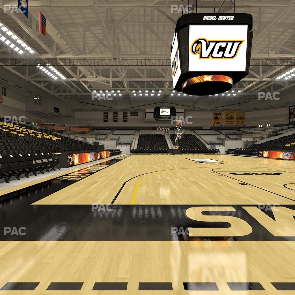 Stuart C. Siegel Center - Section Floor 34 Seat View