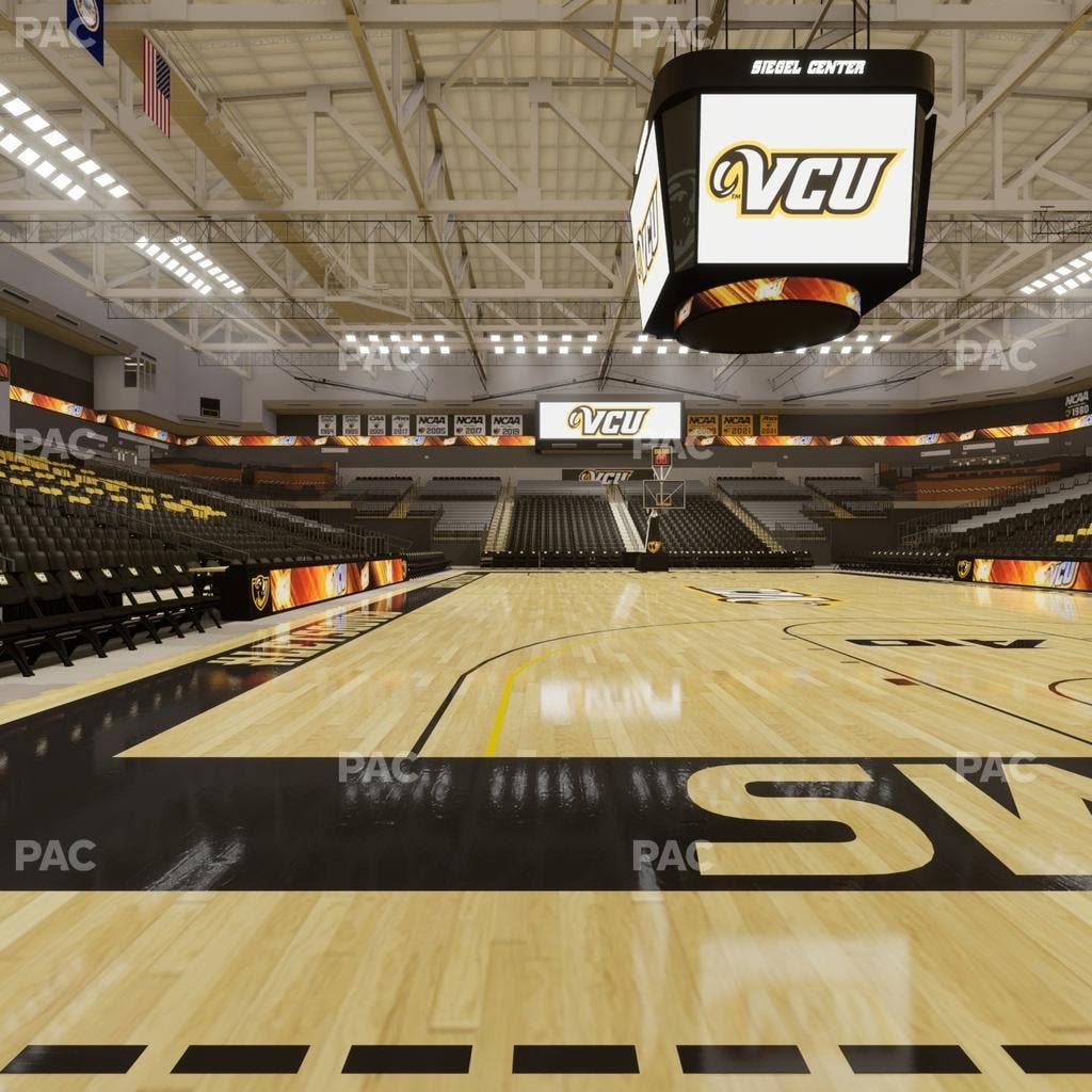 Stuart C. Siegel Center - Section Floor 34 Seat View
