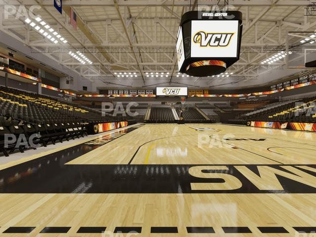 Stuart C. Siegel Center - Section Floor 34 Seat View