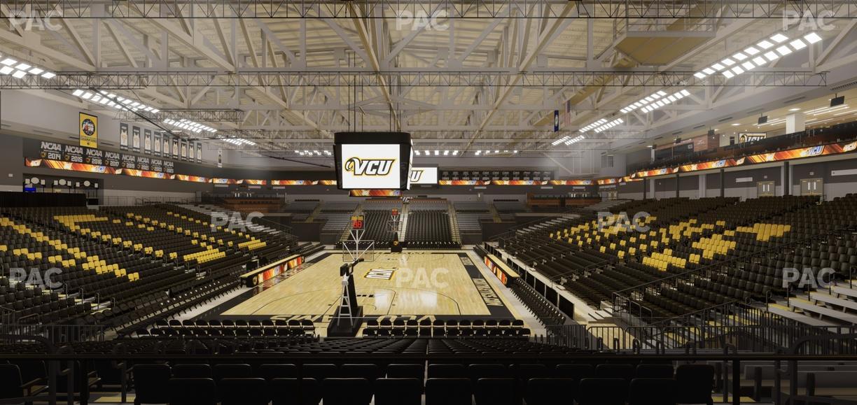 Stuart C. Siegel Center - Section Ga Seating Seat View