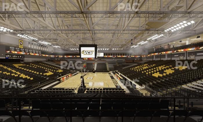 Stuart C. Siegel Center - Section Ga Seating Seat View