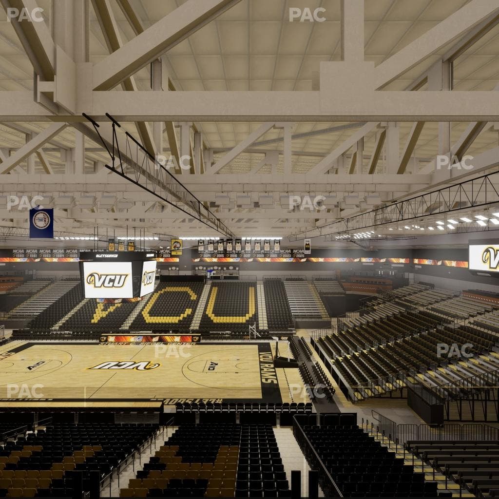 Stuart C. Siegel Center - Section Tommy West Club 1 Seat View