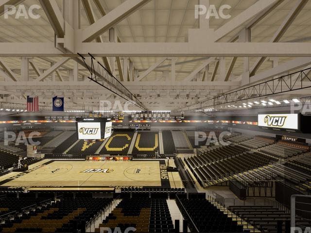 Stuart C. Siegel Center - Section Tommy West Club 1 Seat View
