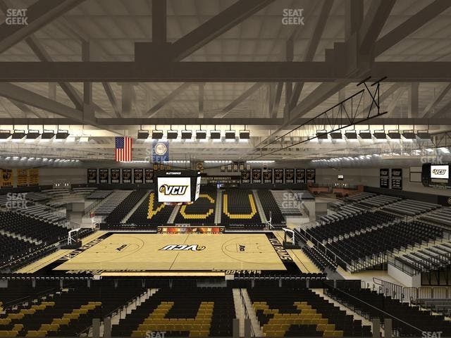 Stuart C. Siegel Center - Section Tommy West Club 2 Seat View