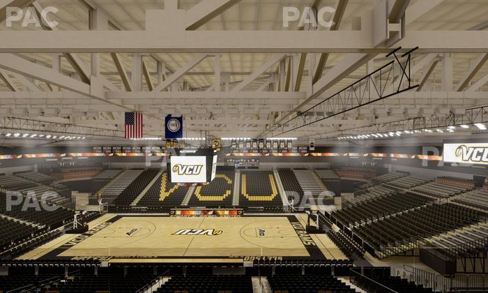 Stuart C. Siegel Center - Section Tommy West Club 2 Seat View