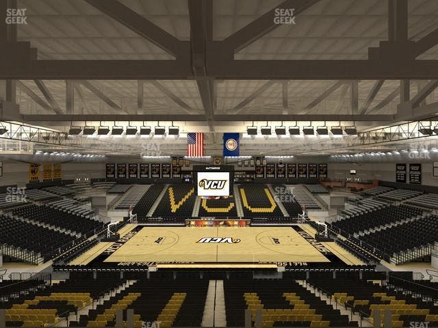 Stuart C. Siegel Center - Section Tommy West Club 3 Seat View