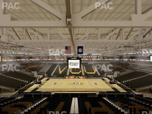 Stuart C. Siegel Center - Section Tommy West Club 3 Seat View