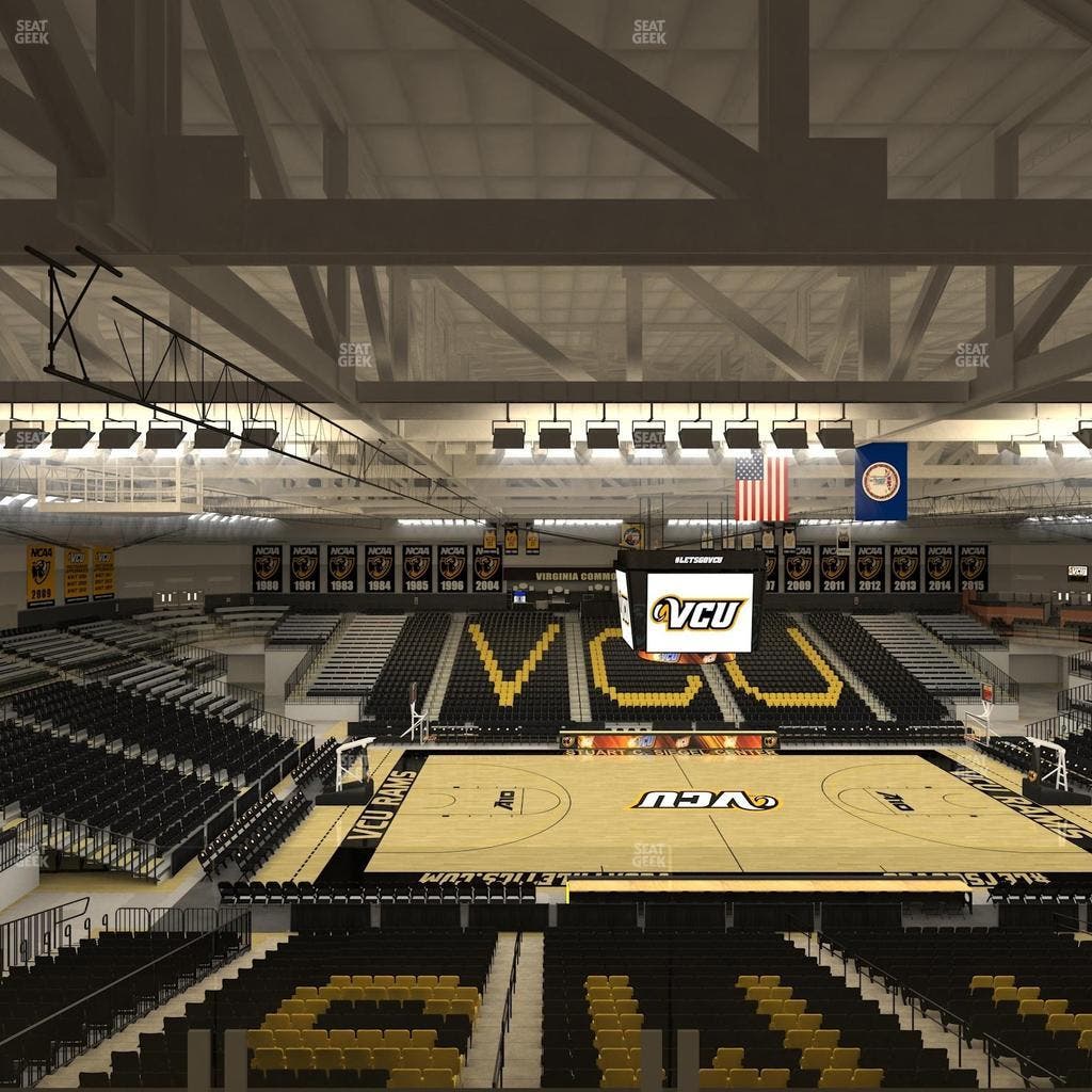 Stuart C. Siegel Center - Section Tommy West Club 4 Seat View