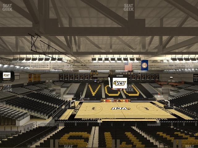 Stuart C. Siegel Center - Section Tommy West Club 4 Seat View