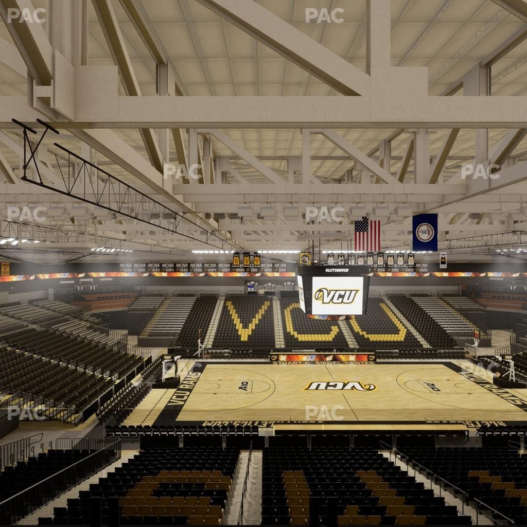 Stuart C. Siegel Center - Section Tommy West Club 4 Seat View