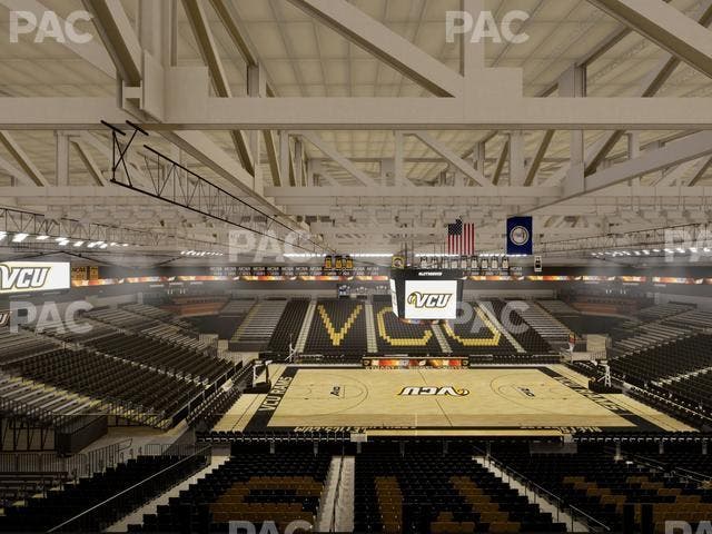 Stuart C. Siegel Center - Section Tommy West Club 4 Seat View