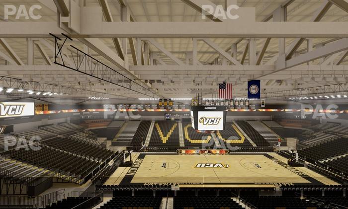 Stuart C. Siegel Center - Section Tommy West Club 4 Seat View