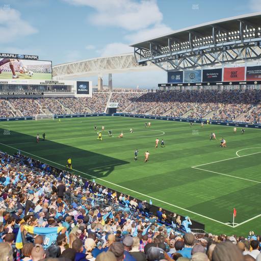 Subaru Park - Section 101 Seat View