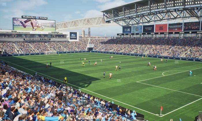 Subaru Park - Section 101 Seat View