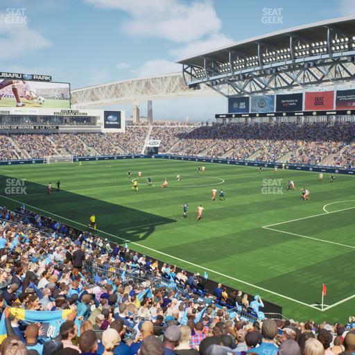 Subaru Park - Section 101 Seat View