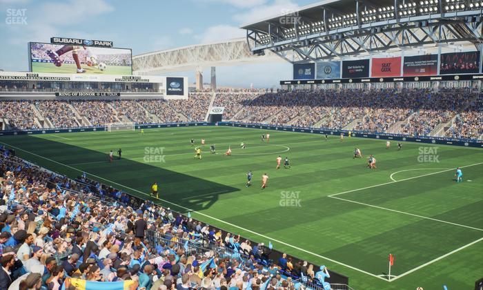 Subaru Park - Section 101 Seat View