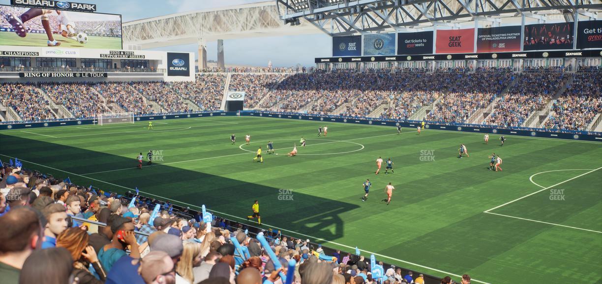 Subaru Park - Section 102 Seat View