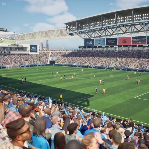 Subaru Park - Section 102 Seat View