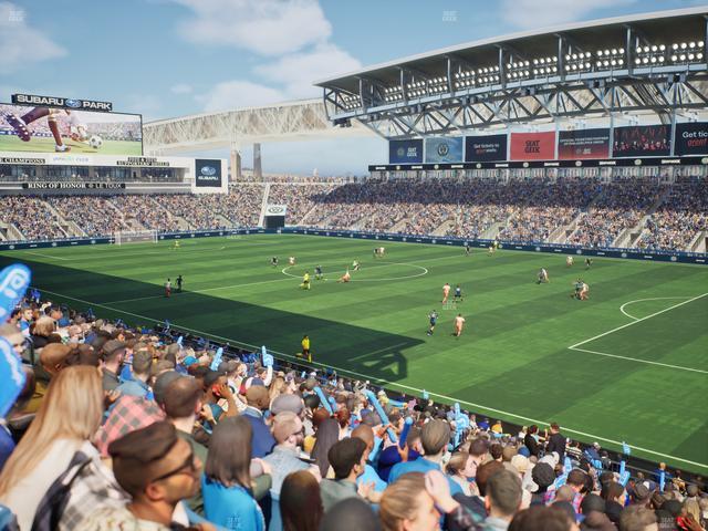 Subaru Park - Section 102 Seat View