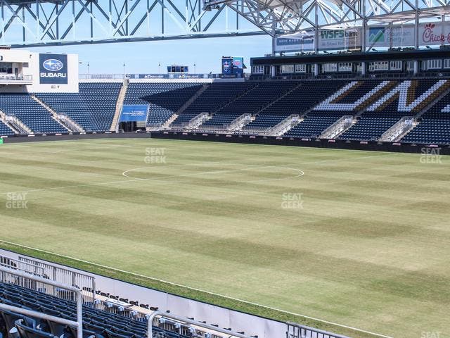 Subaru Park - Section 102 Seat View