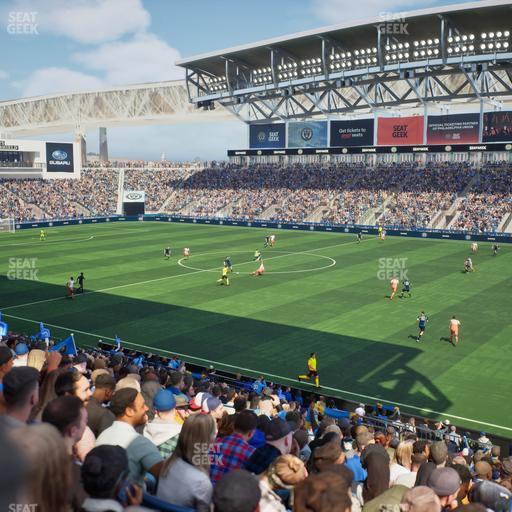 Subaru Park - Section 103 Seat View