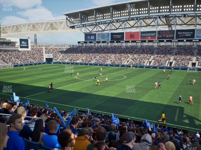 Subaru Park - Section 104 Seat View