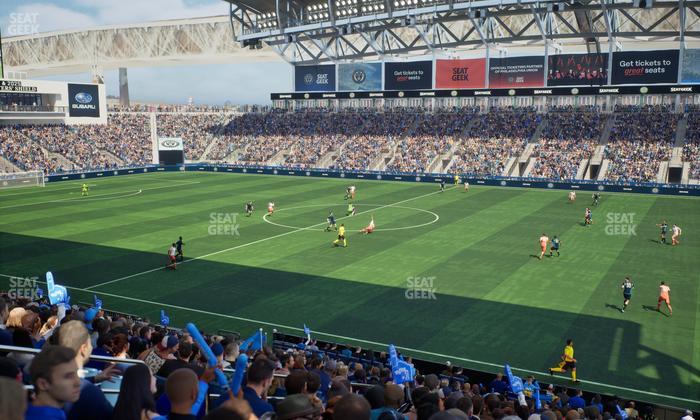 Subaru Park - Section 104 Seat View