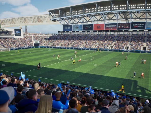 Subaru Park - Section 104 Seat View