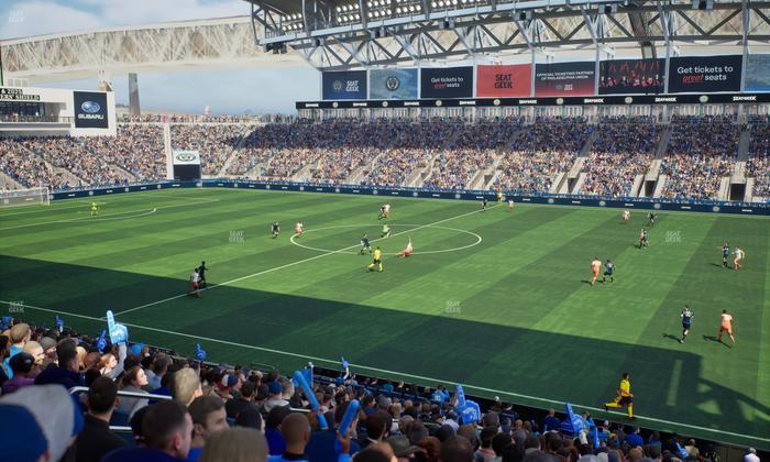 Subaru Park - Section 104 Seat View