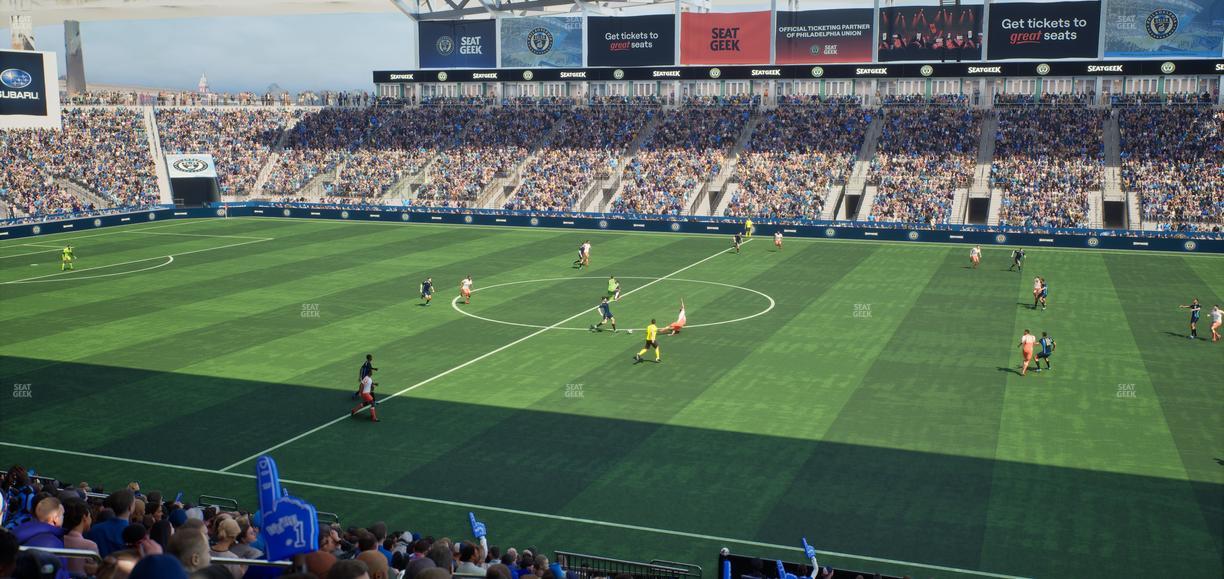 Subaru Park - Section 105 Seat View