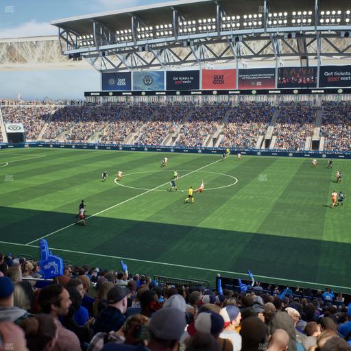 Subaru Park - Section 105 Seat View