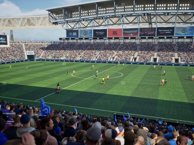 Subaru Park - Section 105 Seat View