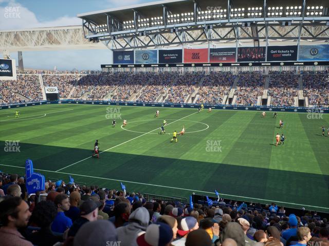 Subaru Park - Section 105 Seat View