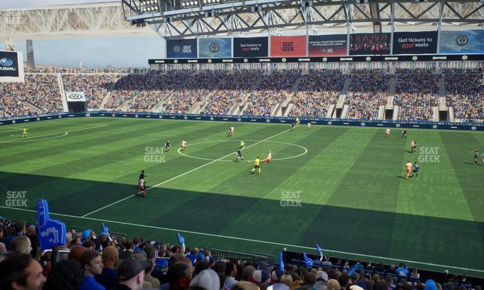 Subaru Park - Section 105 Seat View