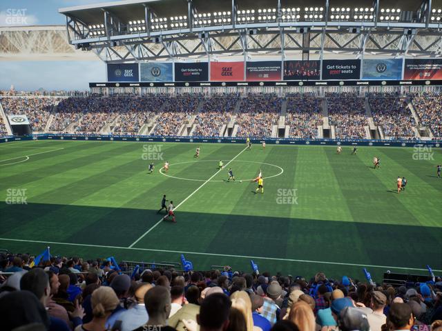 Subaru Park - Section 106 Seat View