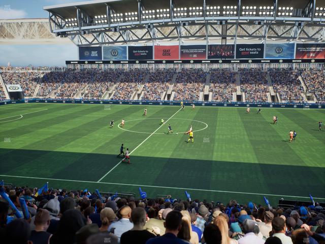 Subaru Park - Section 106 Seat View