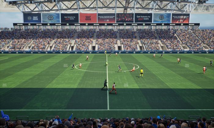 Subaru Park - Section 107 Seat View