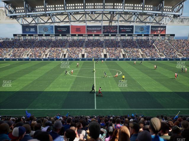 Subaru Park - Section 107 Seat View Subaru Park - Section 107 Seat View